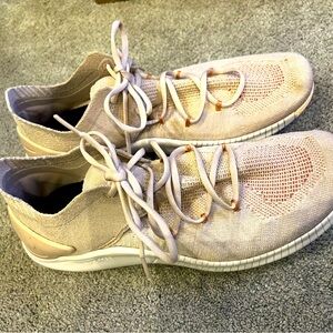 Brand new Nike gym shoes in a beautiful light pink color